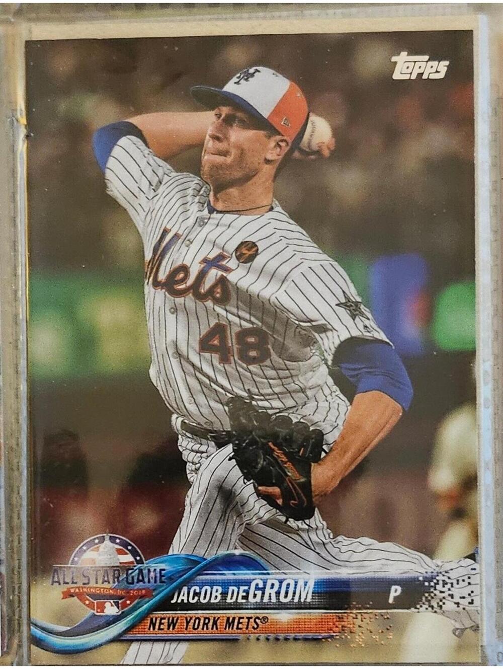 JACOB DeGROM 2018 Topps Update #US177.   METS